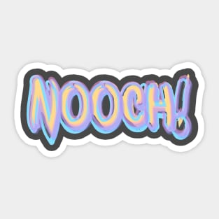 Nooch 3D Sticker